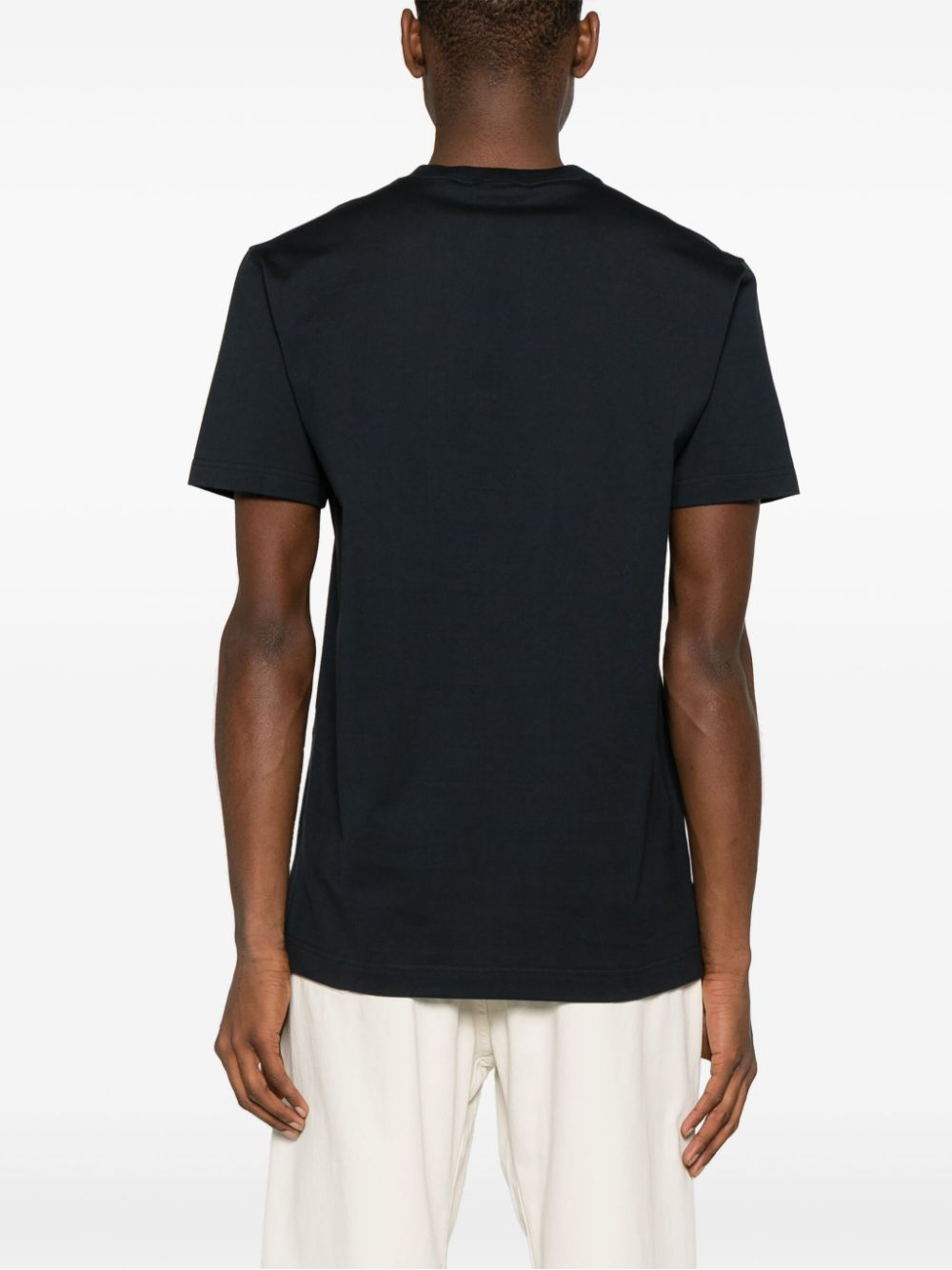 Dolce & Gabbana Marina Logo Printed T-Shirt in Navy