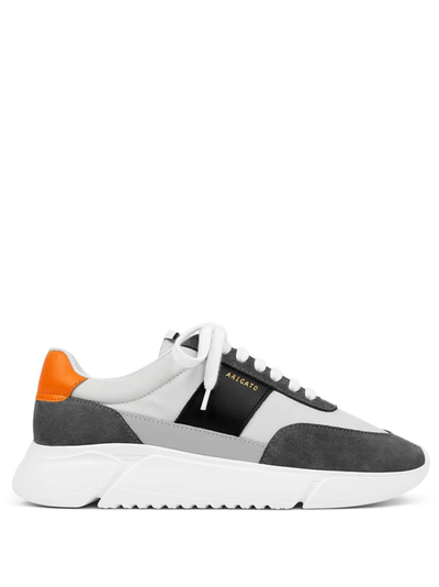 Axel Arigato Genesis Suede Trainers in Grey/Black