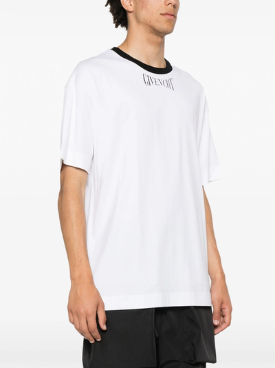 Givenchy 4G Logo Printed T-Shirt in White