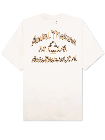 Amiri Motors T-Shirt in Alabaster