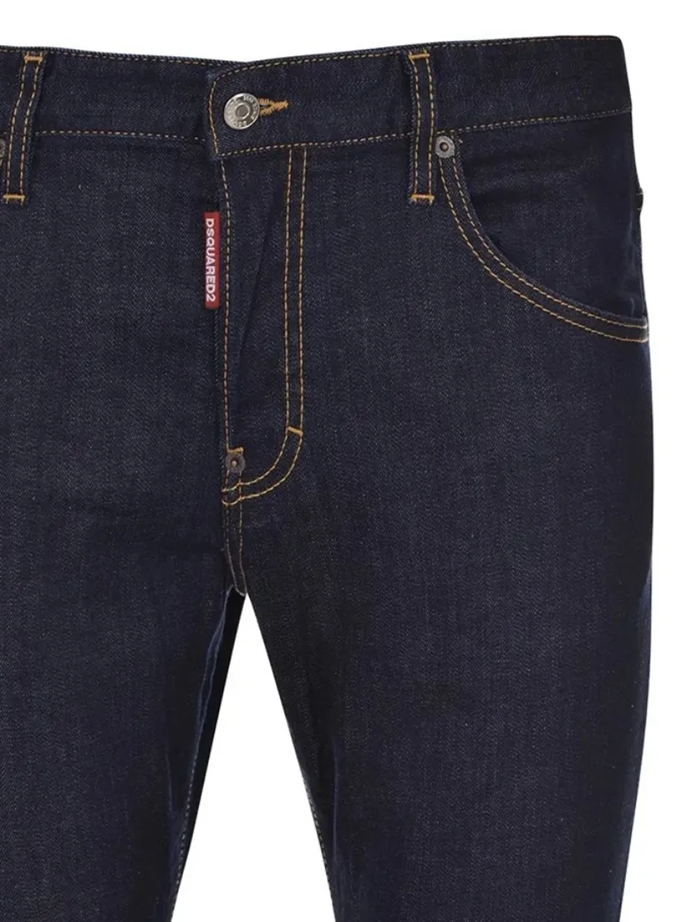 Dsquared2 Skater Jean Italian Address Logo Navy Blue Wash Jeans