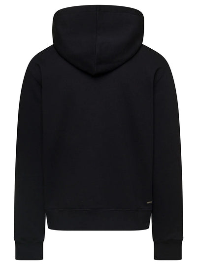 Amiri CNY Bandana Rabbit Logo Hoodie in Black