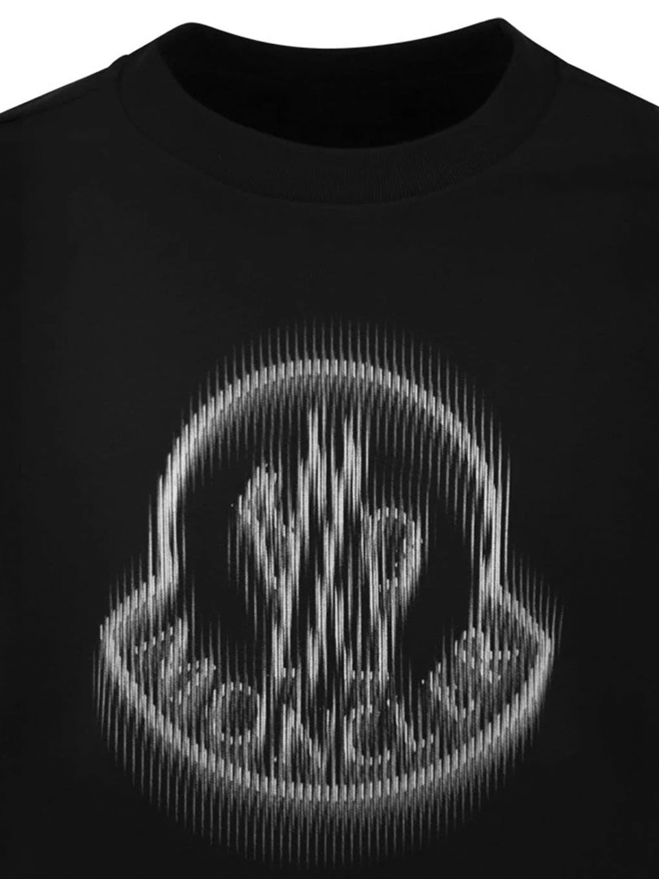 Moncler Shaded Logo Sweatshirt in Black