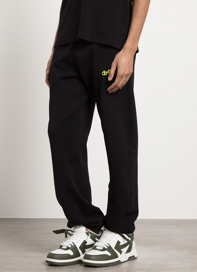 Off-White Opposite Arrows Printed Joggers in Black