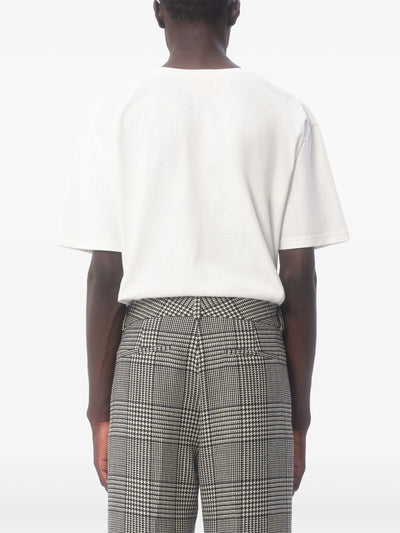 Valentino Chez Valentino Print Jersey T-Shirt in White