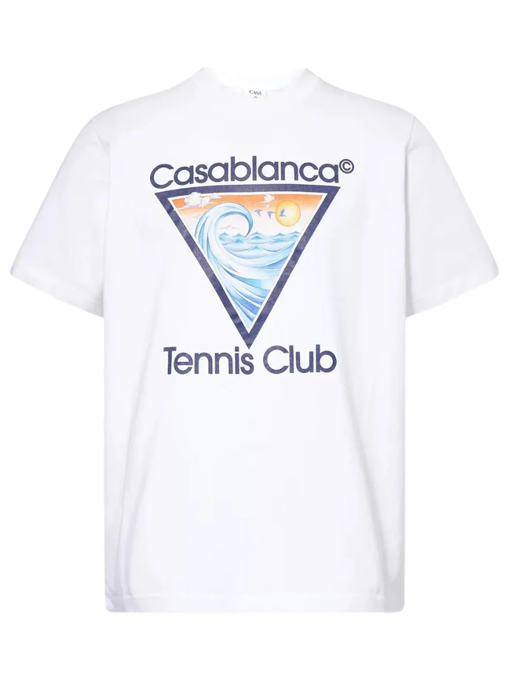 Casablanca Tennis Club Icon White T Shirt