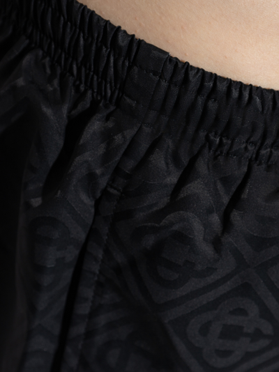 Casablanca Monogram Swim Shorts in Black