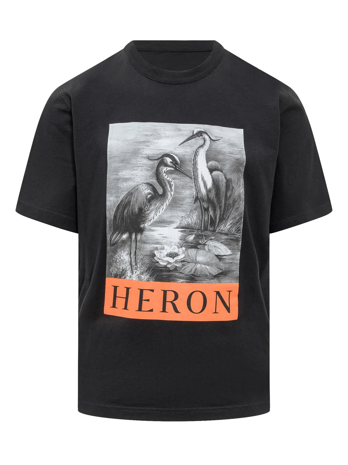 Heron Preston Heron Printed T-Shirt in Black