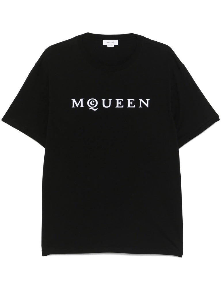 Flocked Logo T Shirt