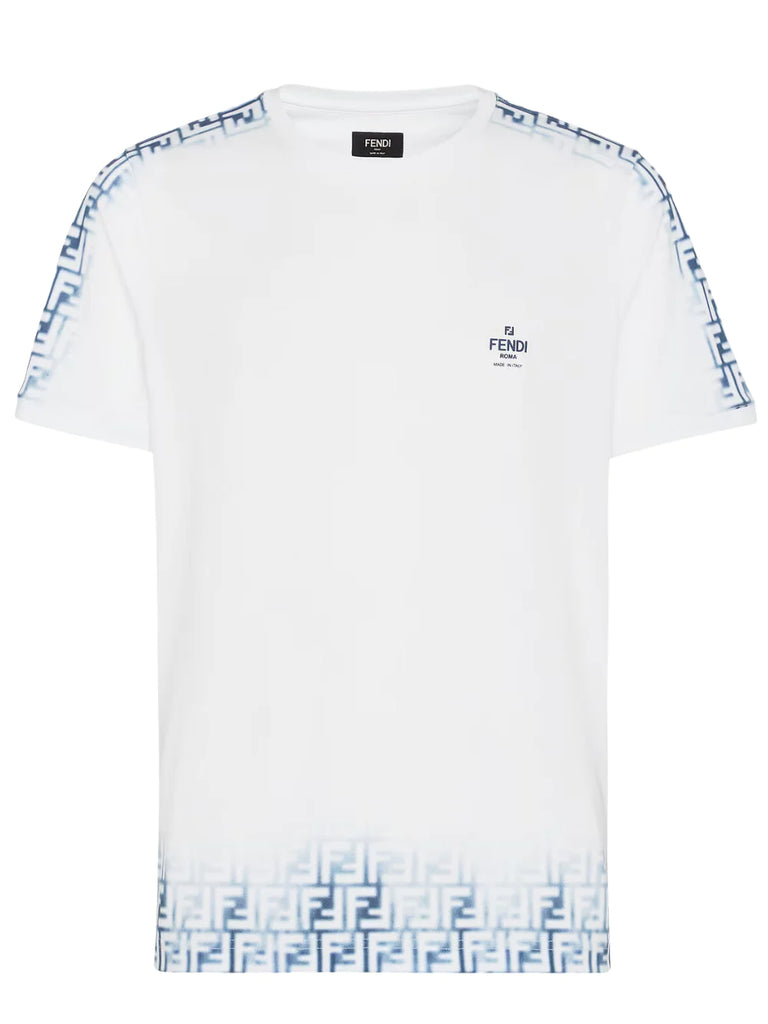 FF Monogram Faded Print Avio T Shirt