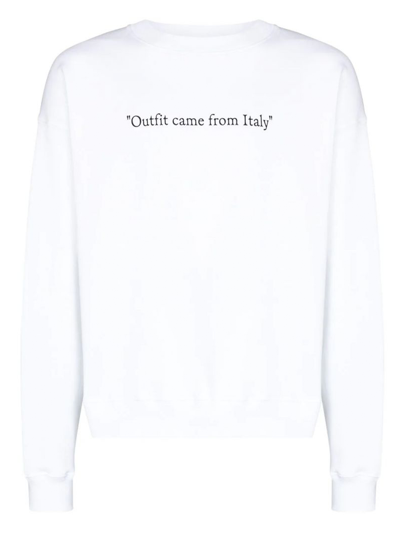 Off-White Made in Italy Sweatshirt in White