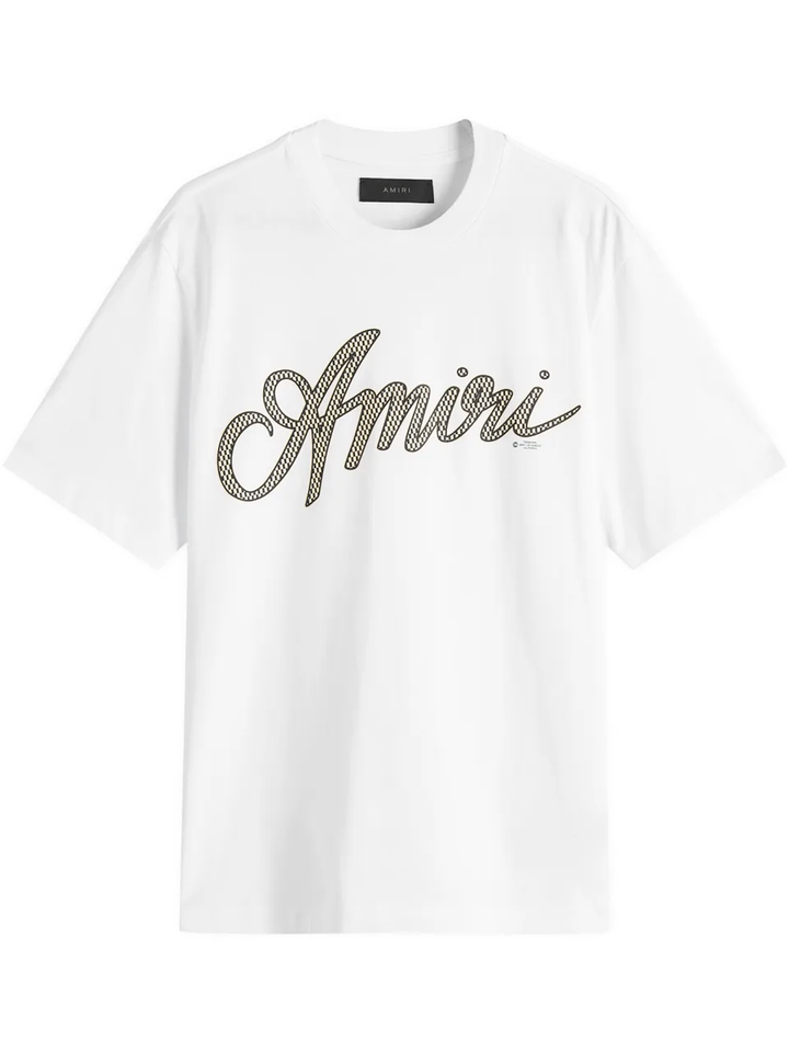 トップス andmary Ami shirring logo tops white トップス andmary Ami