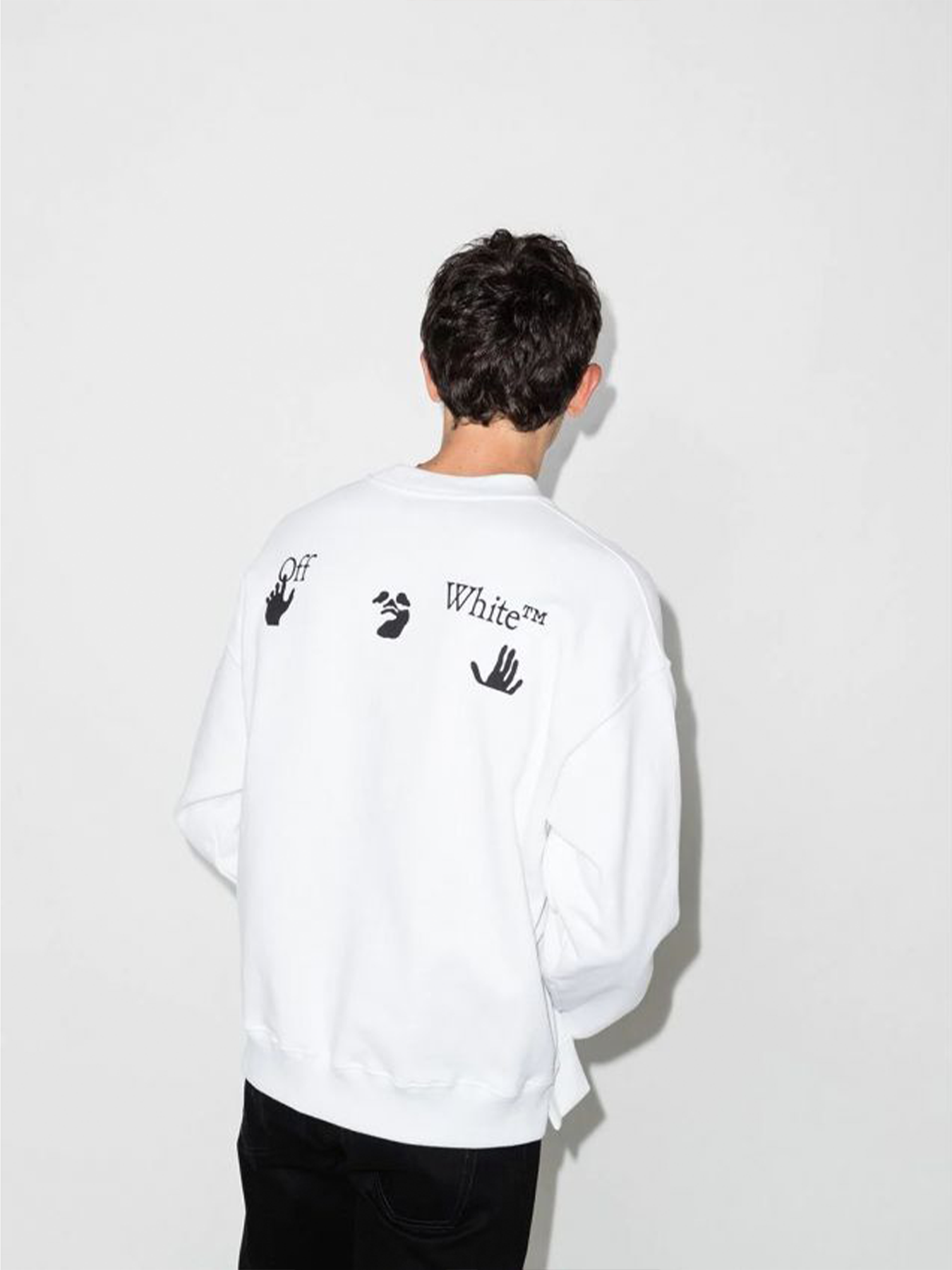 Off-White Made in Italy Sweatshirt in White