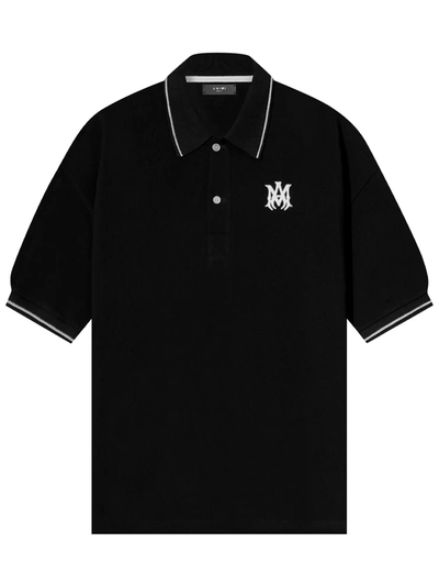Amiri MA Logo Polo in Black