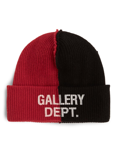 Gallery Dept Topanga Beanie in Black/Red