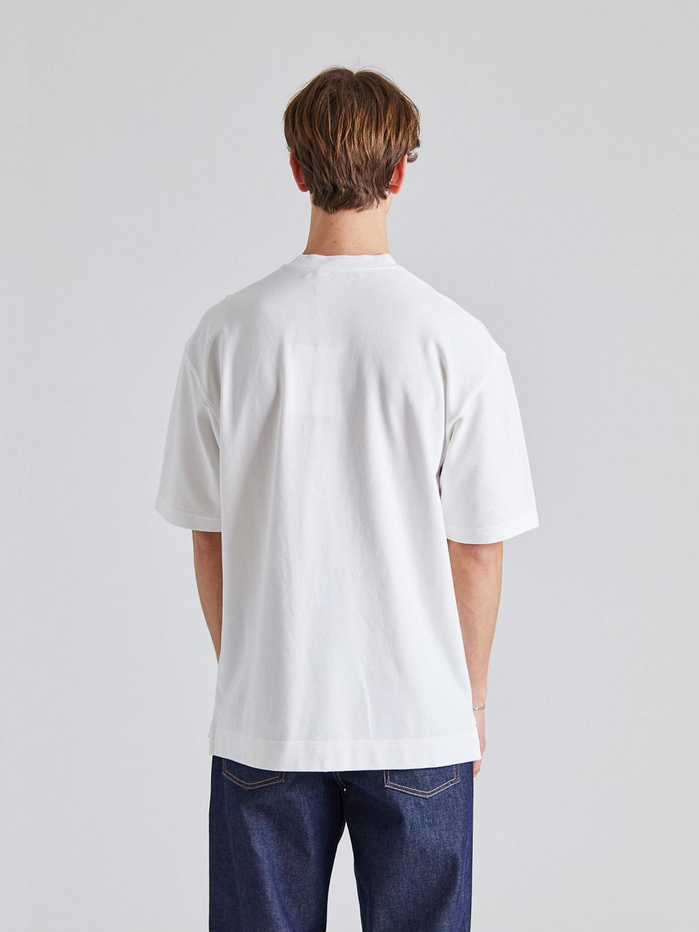 Acne Studios Embroidered Logo T-Shirt in White