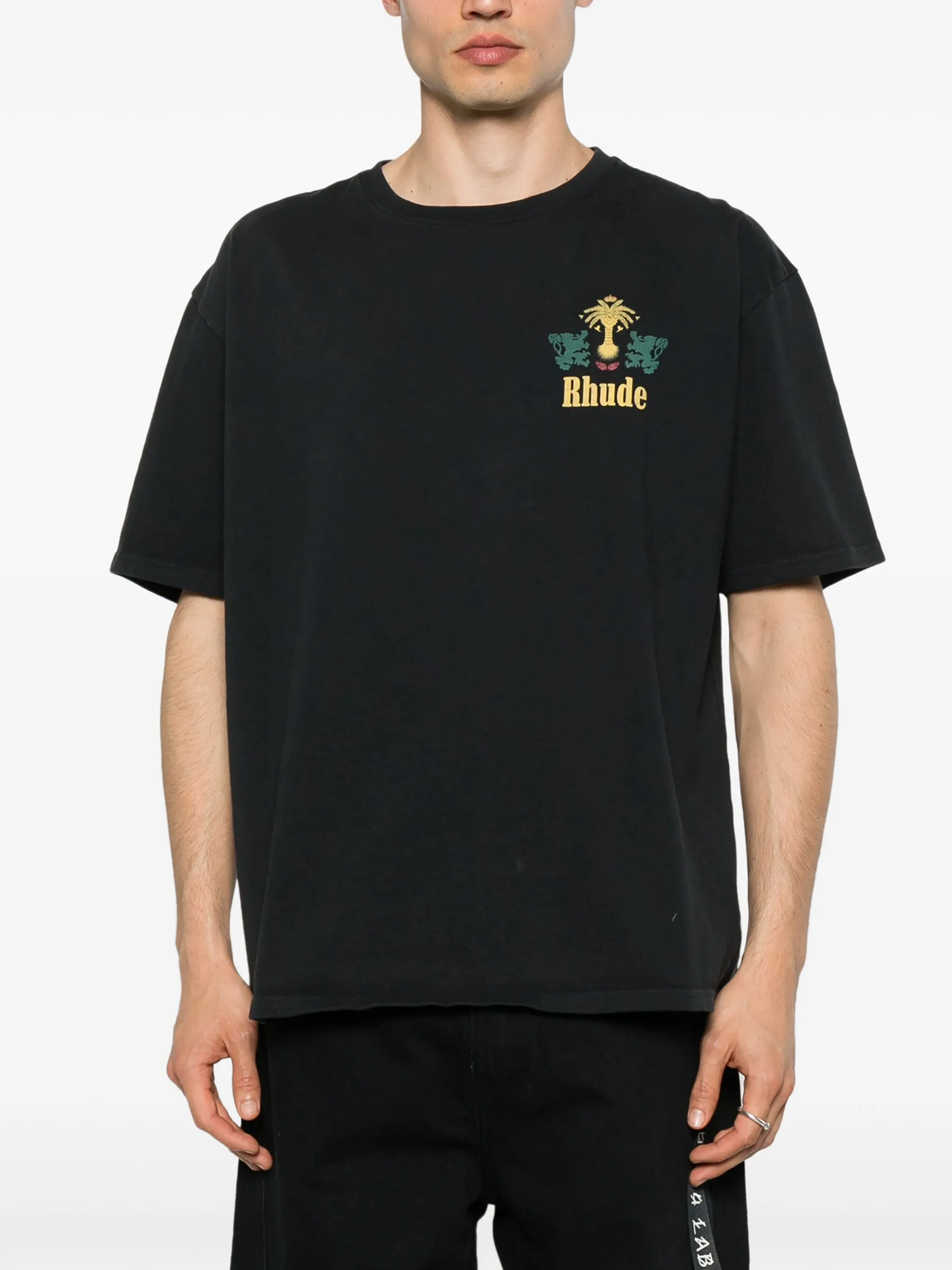Rhude Tabaco T-Shirt in Black