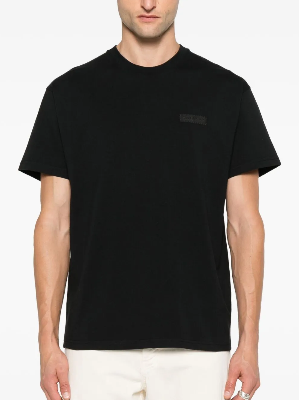 Givenchy Logo Patch T-Shirt in Black