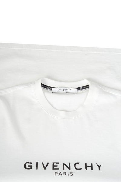 Givenchy Vintage Signature Slim Fit T-shirt in White