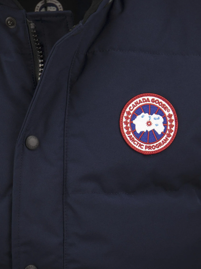 Canada Goose Freestyle Crew Down Gilet in Atlantic Navy