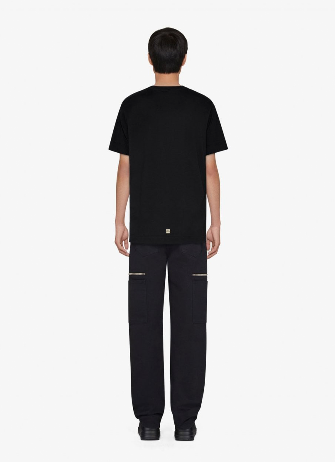 Givenchy Flame Circle Logo Oversized T-Shirt in Black