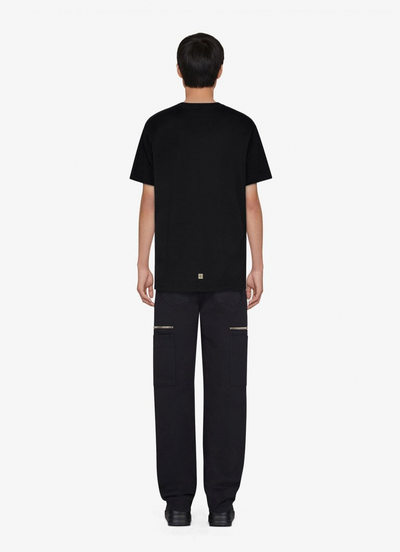 Givenchy Flame Circle Logo Oversized T-Shirt in Black