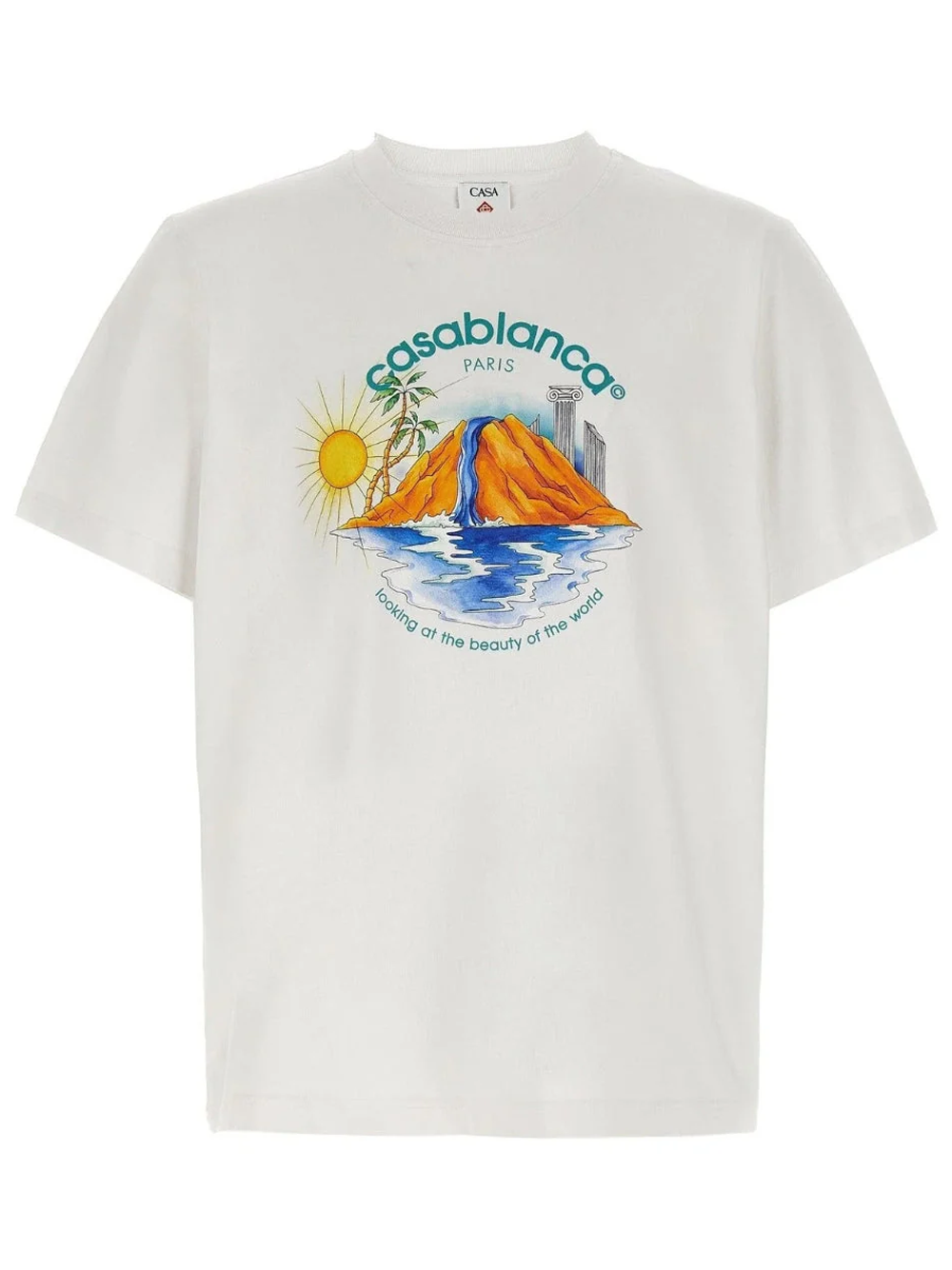 Casablanca Oasis White T-Shirt