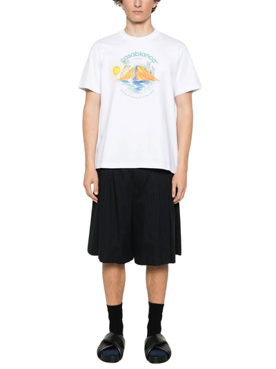 Casablanca Oasis White T-Shirt