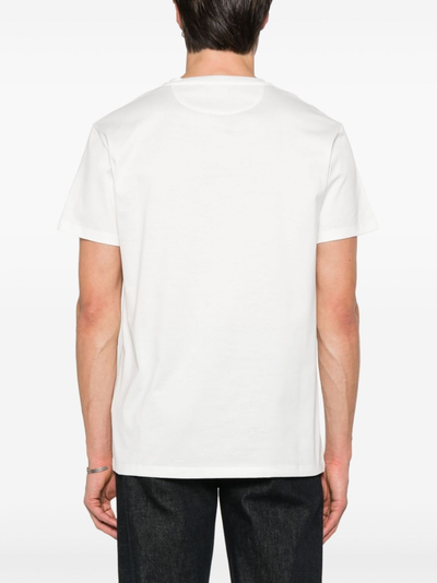 Fendi Triple FF Logo T-Shirt in White