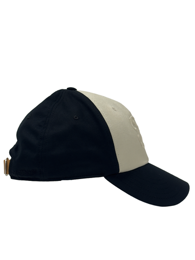 Off-White Embroidered Logo Baseball Cap in Black
