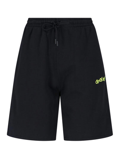 Off-White Opposite Arrow Sweat Shorts in Black