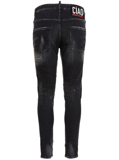 Dsquared2 Clean Wash Cool Guy Jeans in Black