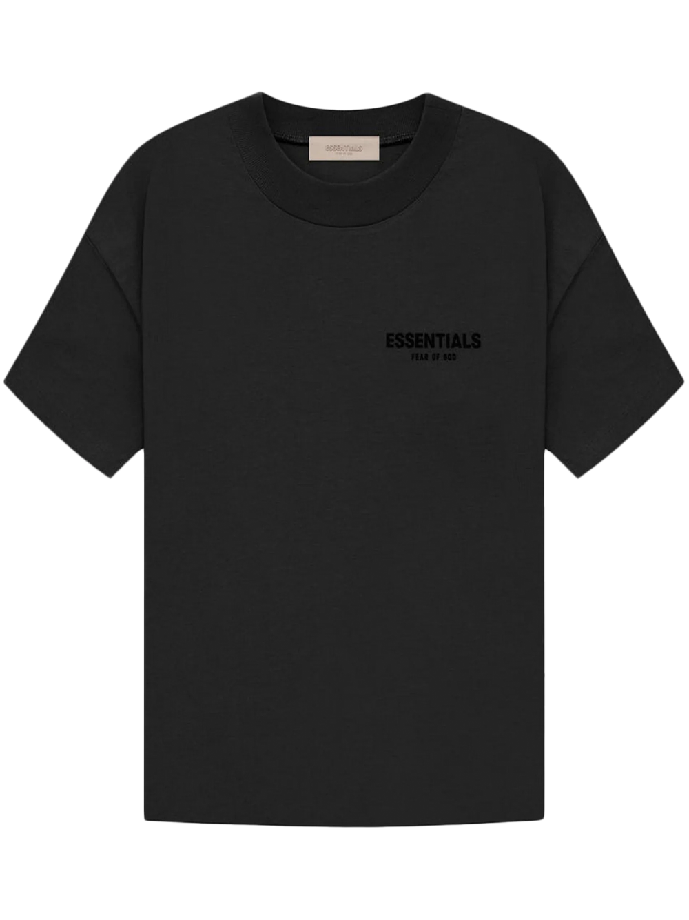 Fear Of God Essentials T-Shirt (SS22) In Black – TheDesignerBox