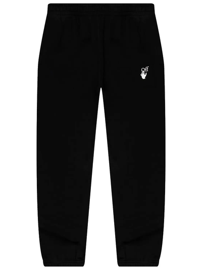 Off-White – Schwarze Jogginghose mit Logo-Aufdruck „Small Hands Off“