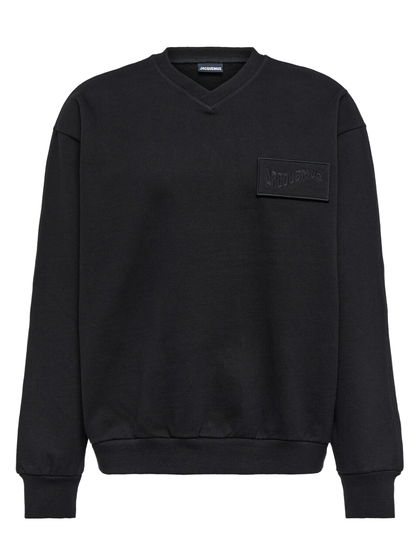 Jacquemus Santon Logo Le Sweatshirt in Black