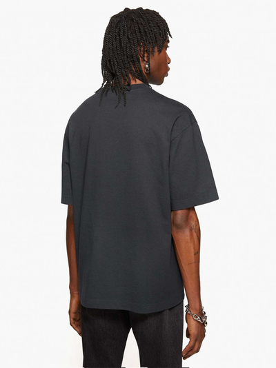 Acne Studios Small Logo Stamp T-Shirt in Black
