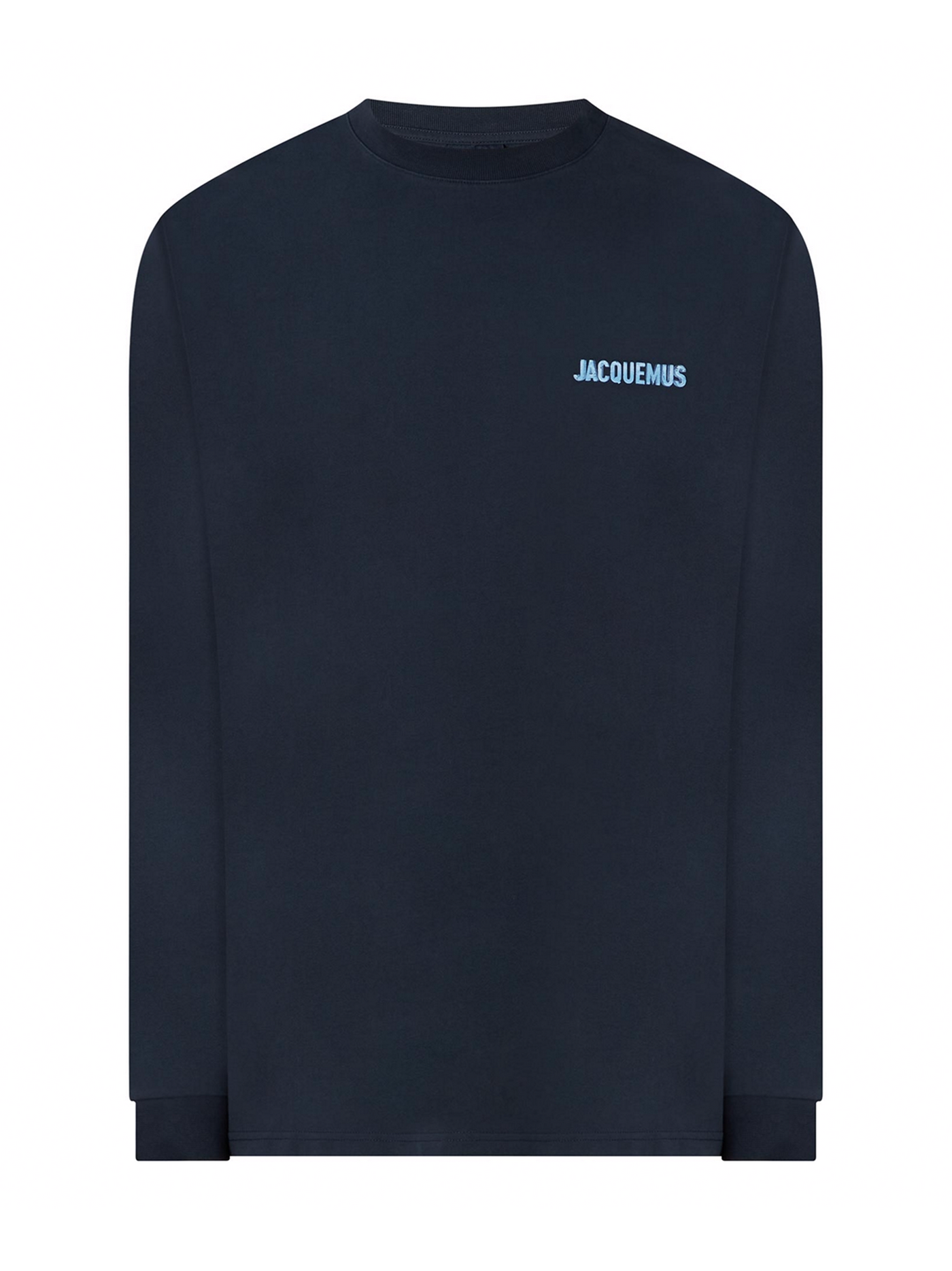 Jacquemus Gelo Ice Print Long Sleeve T-Shirt in Navy