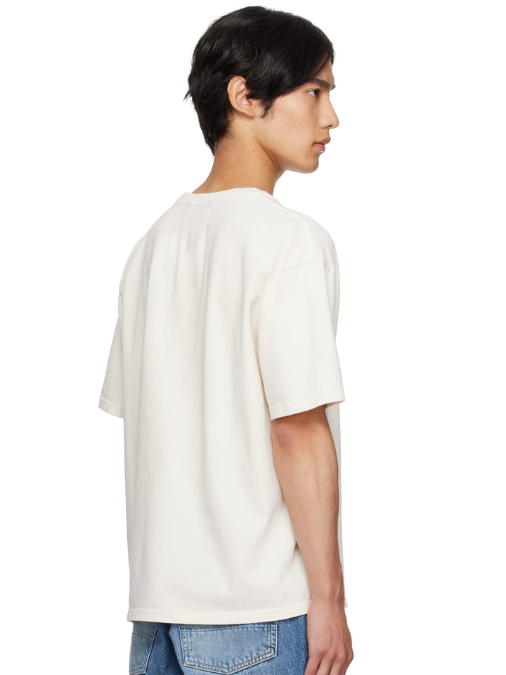 Rhude Collegiate Crest T-Shirt in White – TheDesignerBox