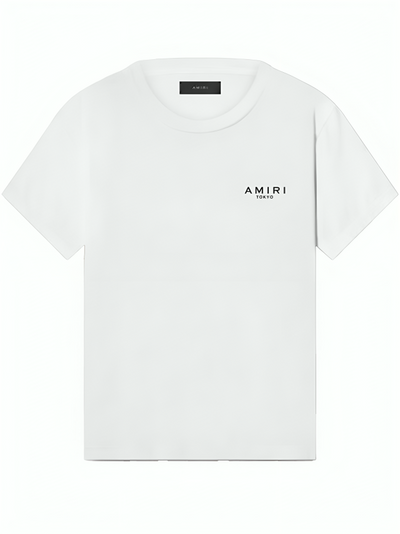 Amiri Tokyo Stacked Bones Printed T-Shirt in White