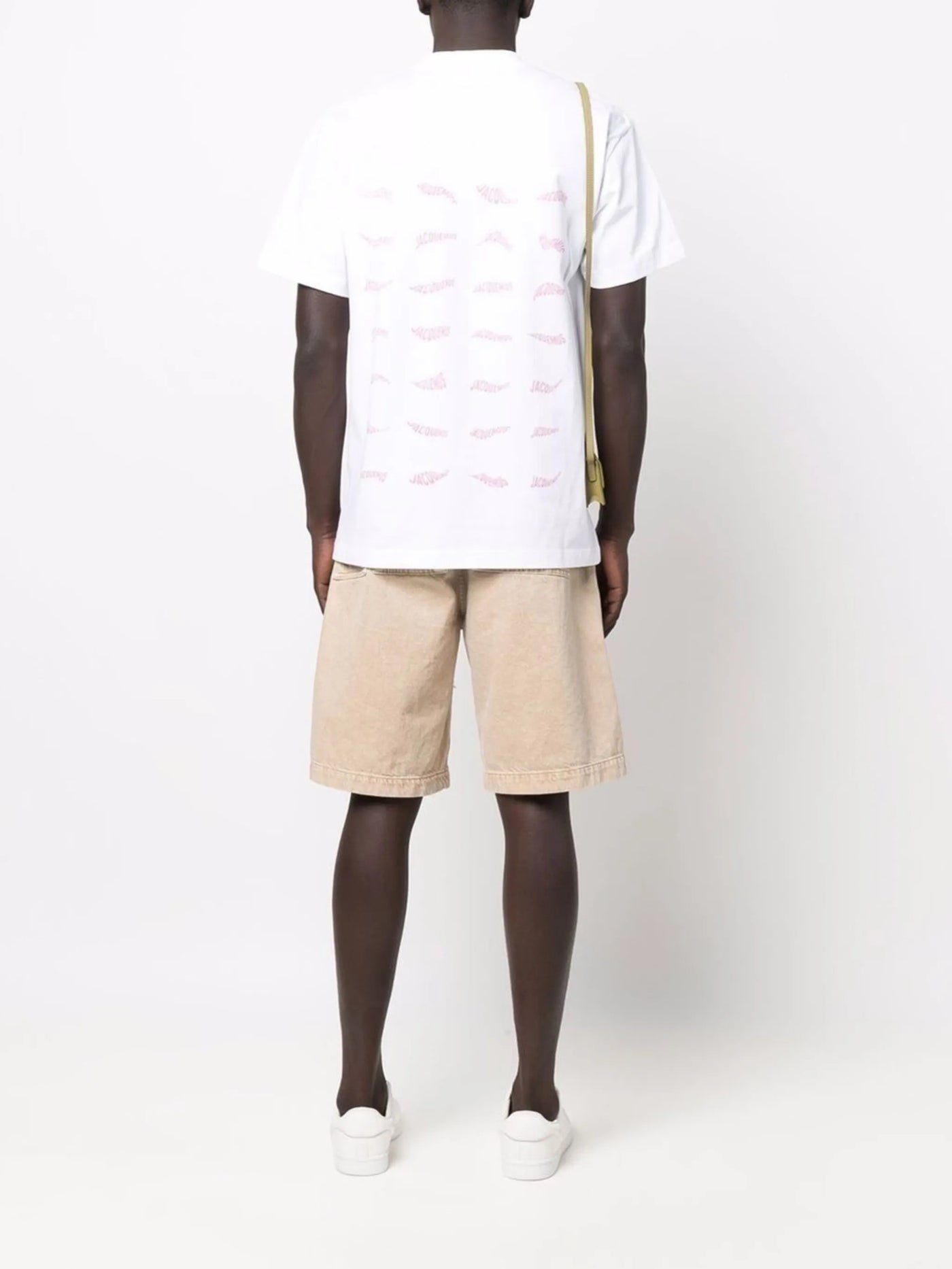 Jacquemus Le T-Shirt Vague Wave Printed T-Shirt in White