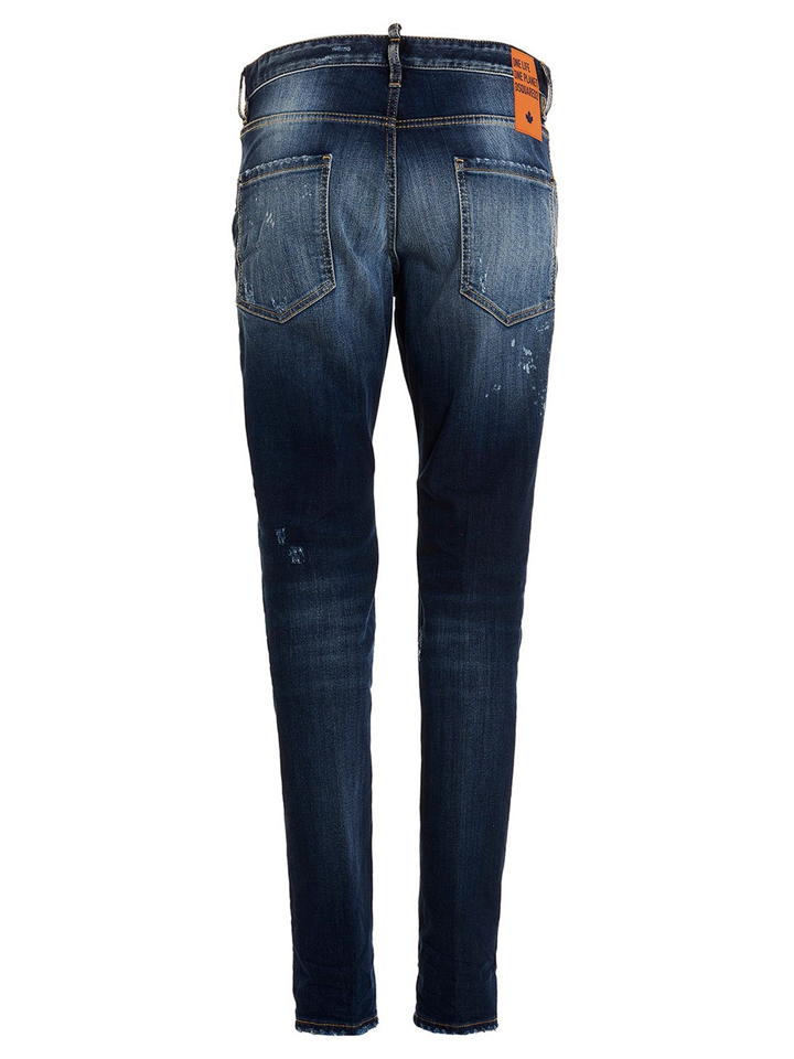 Dsquared2 One Life One Planet Cool Guy Jeans in Dark Blue