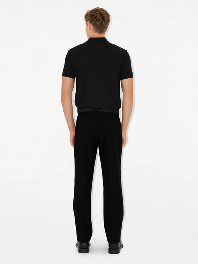 Burberry Eddie EKD Black Polo Shirt