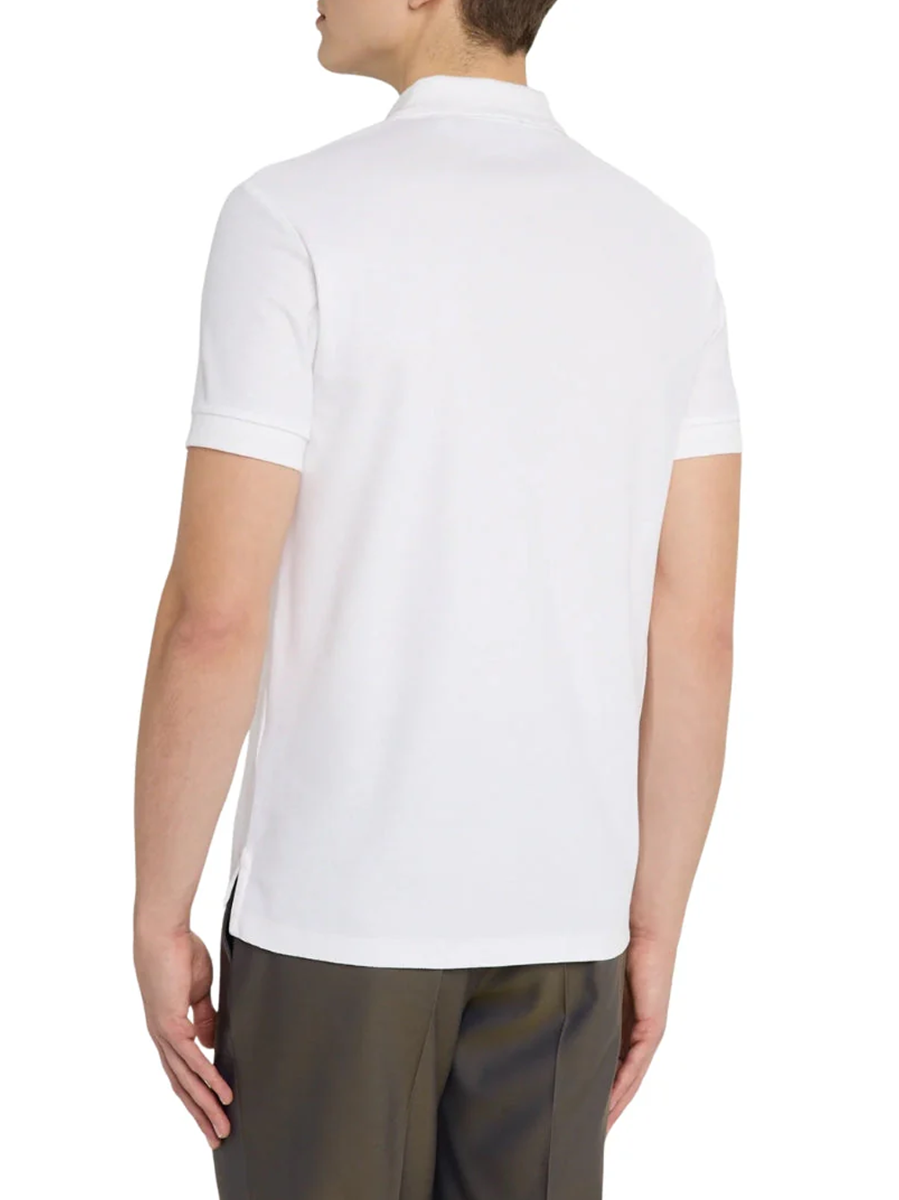 Burberry Eddie EKD White Polo Shirt