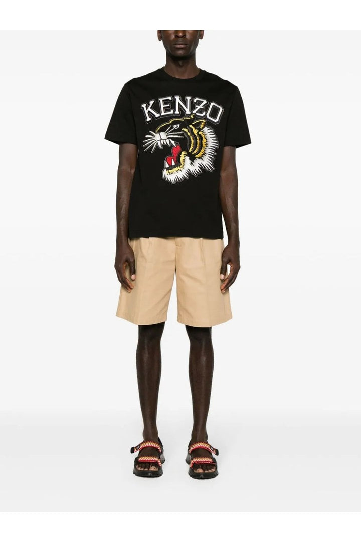 Kenzo Tiger Varsity Classic T-Shirt in Black – TheDesignerBox