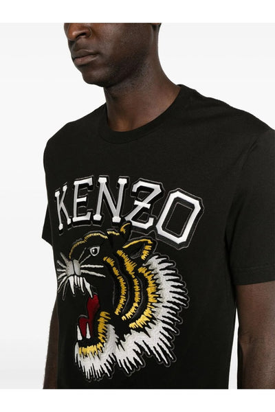 Kenzo Tiger Varsity Classic T-Shirt in Black