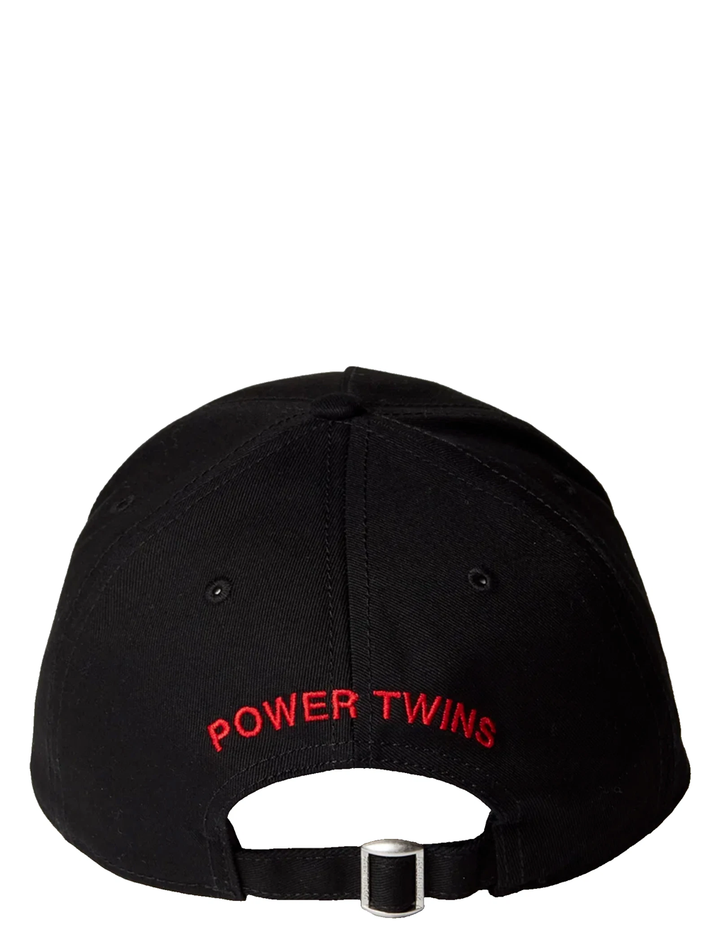 Dsquared2 Red Sweat and Tears Logo Cap in Black