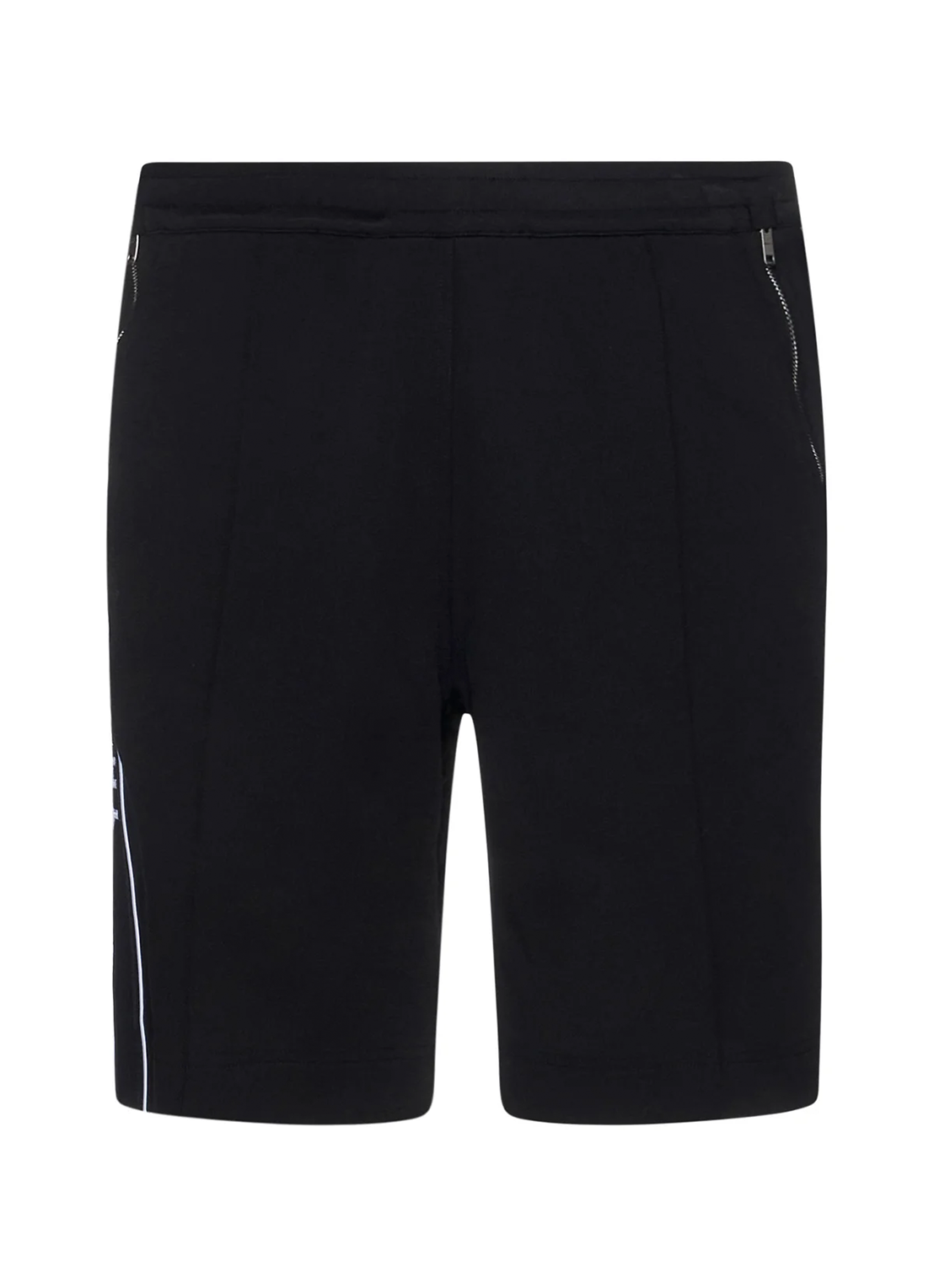 Givenchy – Schwarze Sweatshorts mit seitlicher Logostickerei