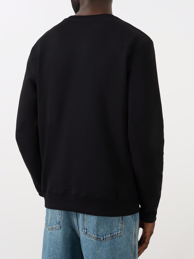 Loewe Logo Embroidered Sweatshirt in Black