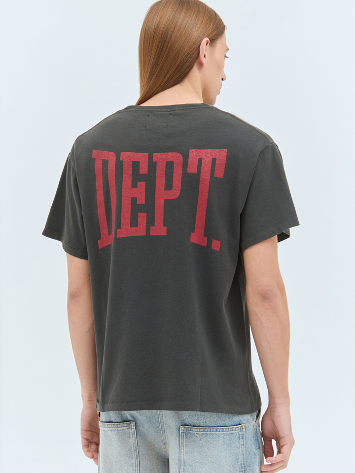 Gallery GALLERY DEPT. tシャツ レッド ブラック Xs Dept Dept Gym Red 