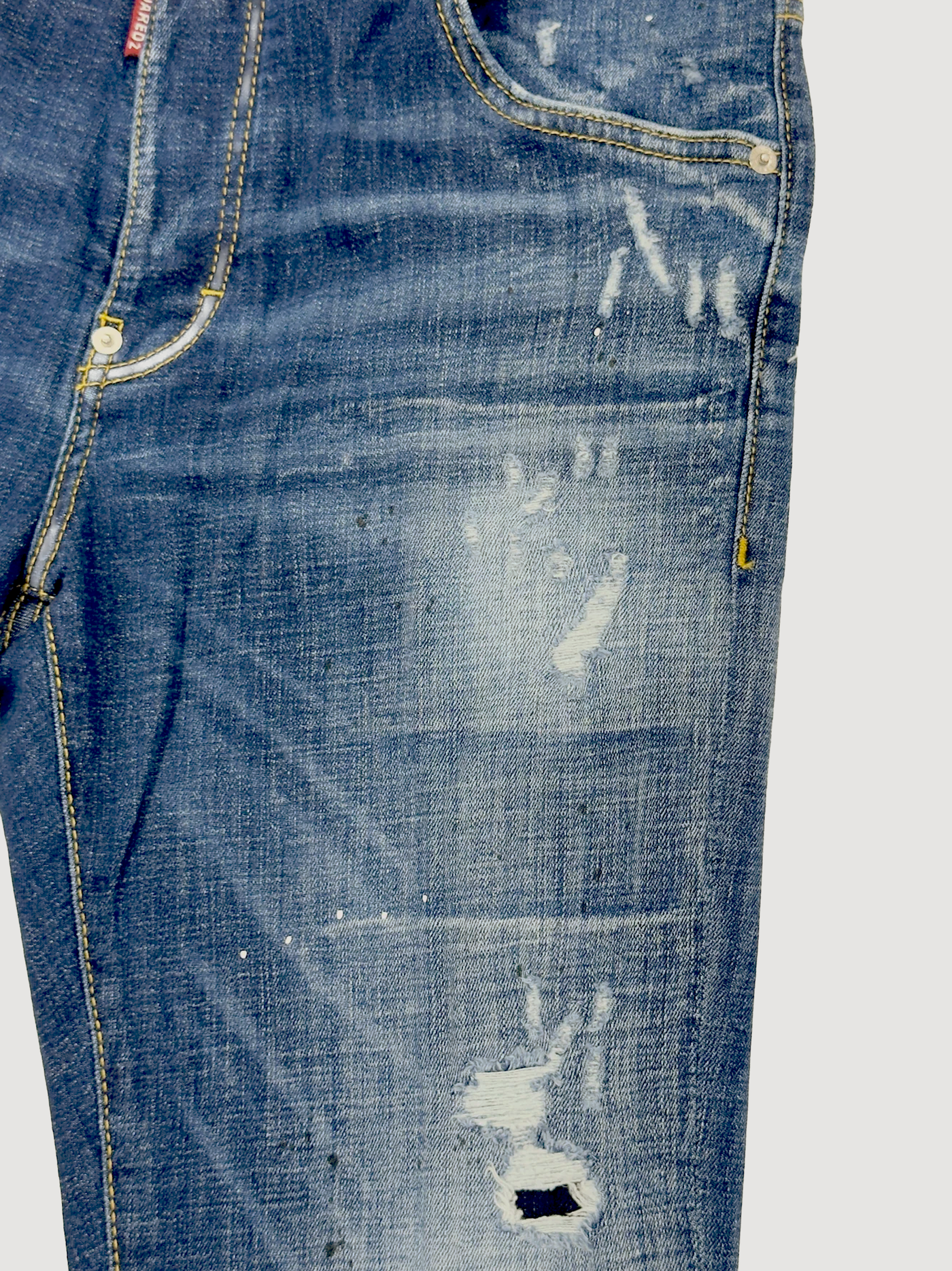 Dsquared2 Skater Skinny Jeans in Blue